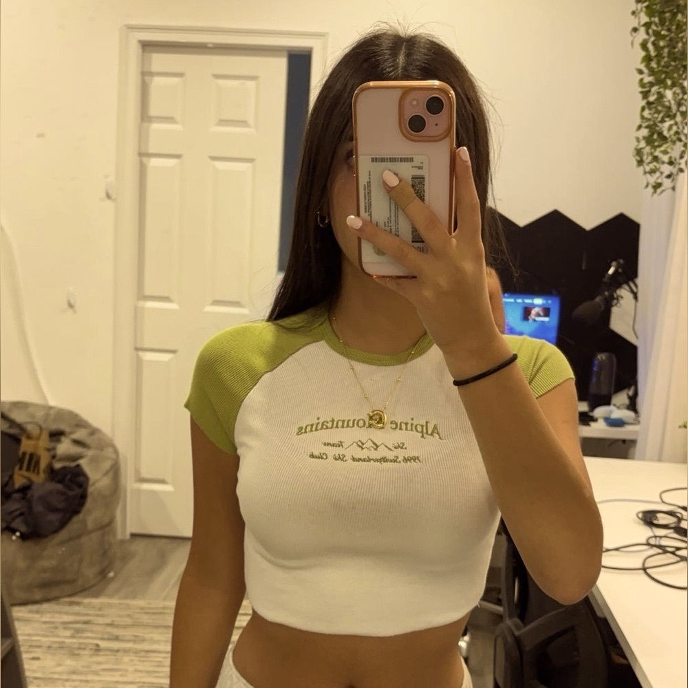 GARAGE Alpine Mountains Crop Top
